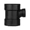 Charlotte Pipe And Foundry Charlotte Pipe 4 in. Hub X 2 in. D Hub ABS Sanitary Tee ABS004011800 - alternate 3